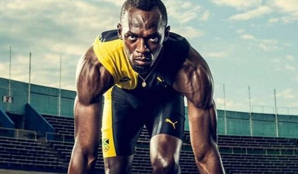 Usain Bolt still wants to be a football player!
