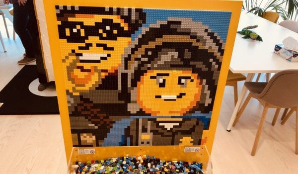This office is made out of Lego!