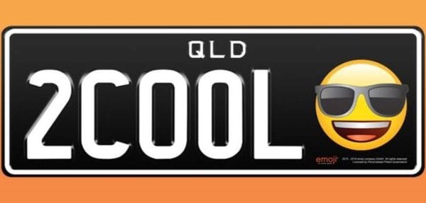 how cool are these Emoji number plates!
