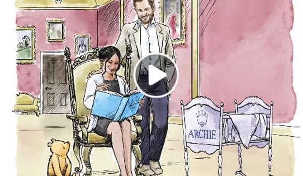 Winnie-the-Pooh visits Prince Harry, Meghan Markle and their royal baby