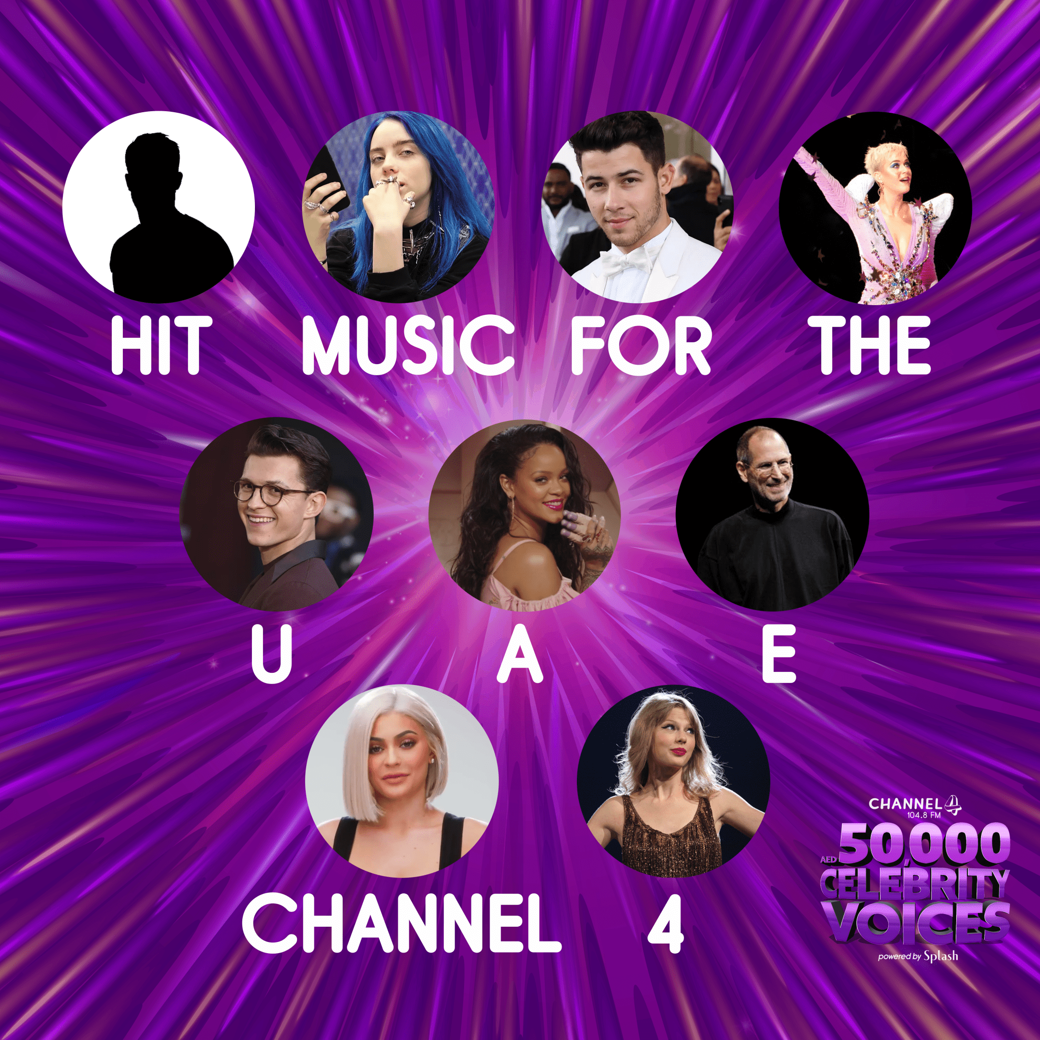 CHANNEL 4's CELEBRITY VOICES Channel 4 FM 104.8