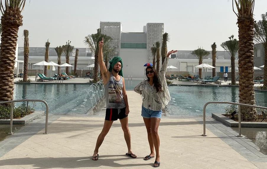 JJ & NIMI AT THE HILTON Yas Island HOTEL