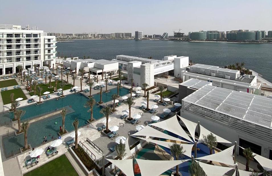 the brand new HILTON HOTEL Yas Island Abu Dhabi