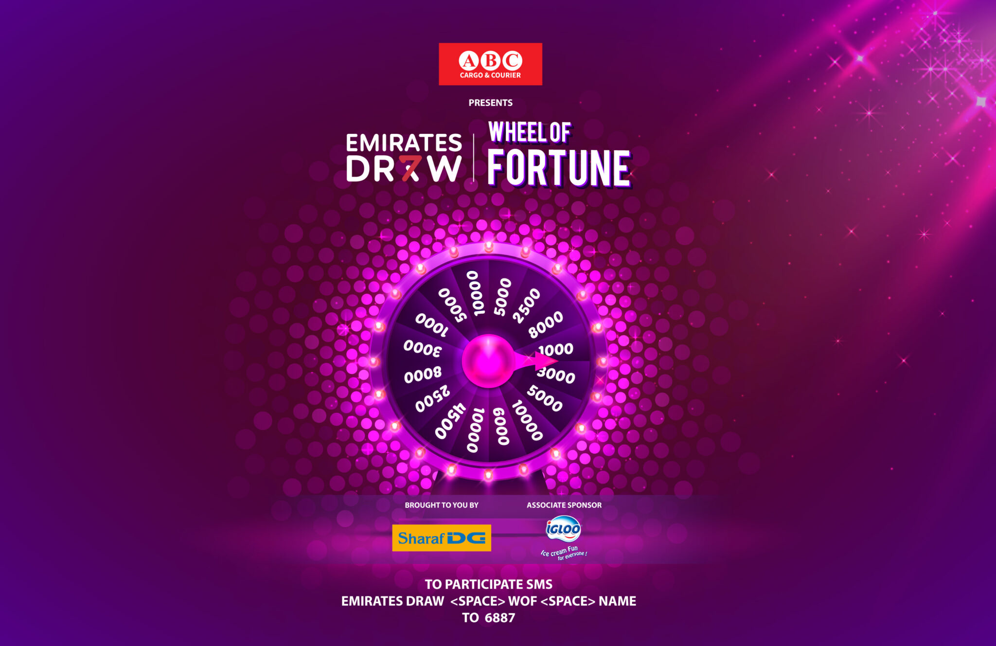 WHEEL OF FORTUNE Ts Cs Channel 4 FM 104 8