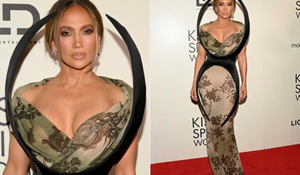 JLo Got Scared on the Red Carpet…