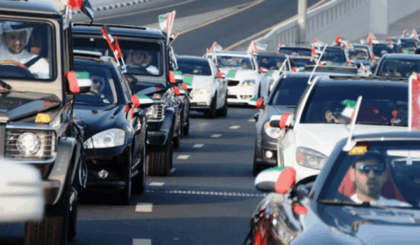 UAE Residents Spend Over Dh 3,000 on Car Decorations for National Day Celebrations
