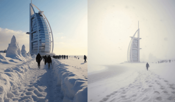 The UAE Embrace a Rare Cold Snap as Residents Share Reactions Online
