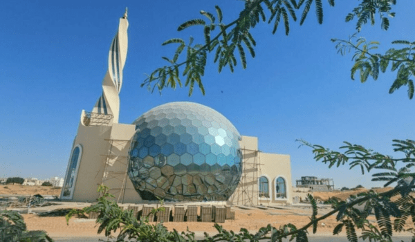Sharjah Unveils Al Nasr Mosque With Striking Glass Dome