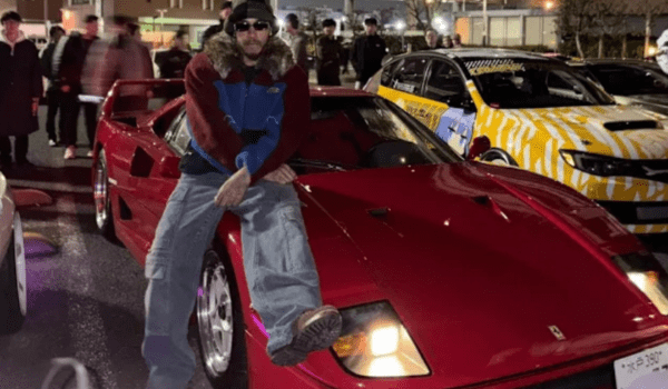 Lewis Hamilton Turns Heads with Iconic Ferrari F40