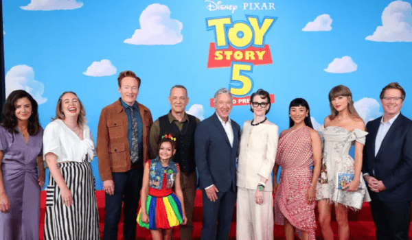 Taylor Swift Turns Heads at ‘Toy Story 5’ Premiere