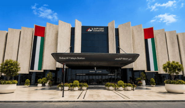 New Dubai pedestrian bridge links Etihad Rail with Metro